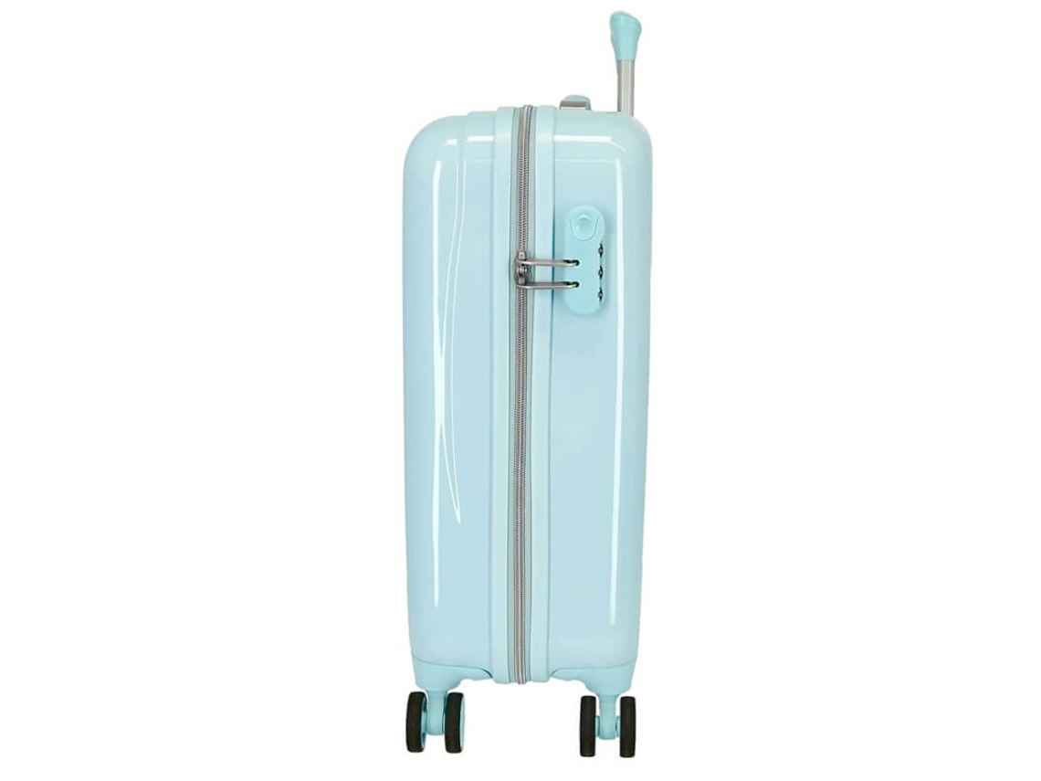 Maleta de Viaje Infantil DISNEY Frosted Light Azul (55x38x20cm - 34 L)