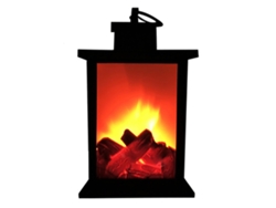 Lámpara de chimenea LED sin llama simulada