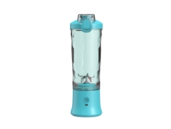 Licuadora CHRUI De 600 Ml Con Vaso De Jugo En Forma De Diamante Y 6 Cuchillas (Azul)