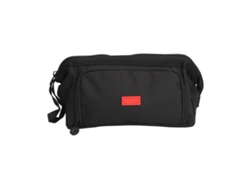 Estuche Para Lápices De Gran Capacidad Con Dos Compartimentos Para La Escuela Y La Oficina - Negro