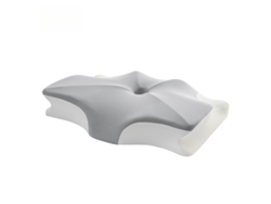 Almohada Cervical Ergonómica De Espuma Viscoelástica De Seda Fría Para Dormir Transpirable Y De Verano (gris) Cuich