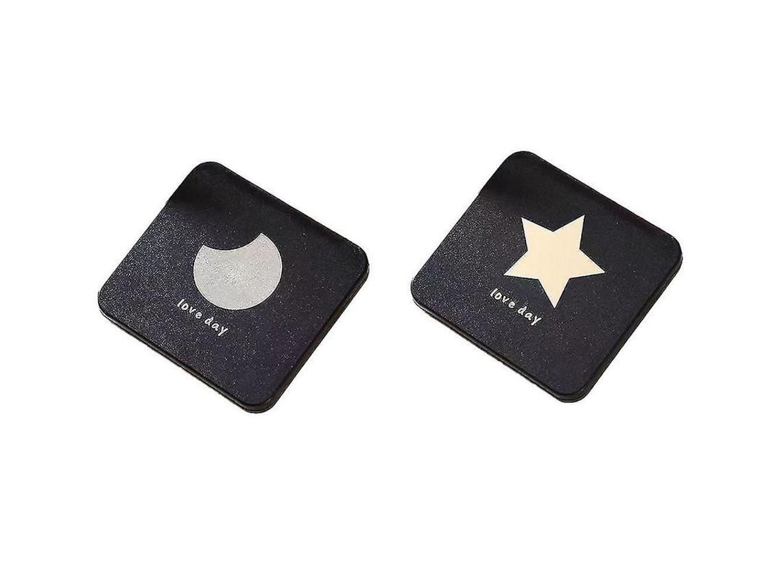 Espejo Compacto Para Hombres, Mujeres Y Niñas, Espejo De Viaje Portátil Con Doble Cara Para Bolso Y Bolsillo.
