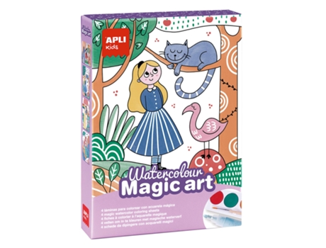 Juego Criativo APLI Aquarela Arte Mágica