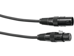 Cable EUROLITE Xlr 5Pin 1 m Bk