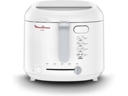 Freidora con aceite MOULINEX Uno AF203110 (18 kg - 1 kg - Blanco)