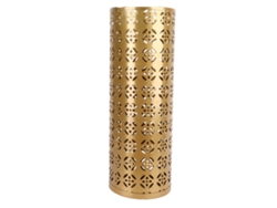 VIVILIYYA Suporte De Guarda Chuva De Metal Para Entrada, Toque Moderno E Elegante, Revestimento Durável À Prova Dágua, Design Com Padrão Vazado, Organizador Au