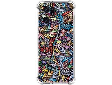 Carcasa para Oppo Find X5 Pro 5G TUMUNDOSMARTPHONE Dibujos Antigolpes Flores 04 Multicolor