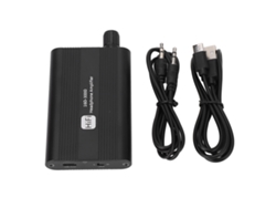 Amplificador De Auriculares Hifi Portátil Con Control De Volumen Y Graves, Recargable Con Conector De 3,5 Mm.
