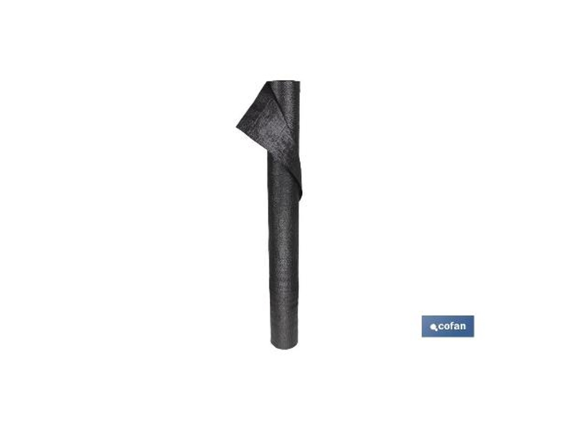 Malla antihierbas 100 grams negra 1,5x50 mts
