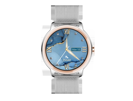 Smartwatch PETHUEL Women's Silver Gray