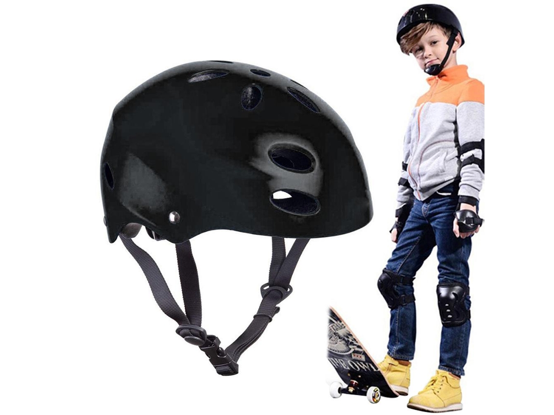 Casco Para Niños De 5 A 10 Años Para Bicicleta, Patineta, Ajustable, Anticolisión, Seguro Para Ciclismo Y Patinaje.