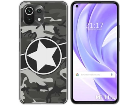 Carcasa Xiaomi Mi 11 Lite 4G / 5G / 5G NE TUMUNDOSMARTPHONE Camuflaje 02 Multicolor