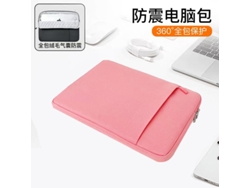 Bolsa para portátil a prueba de golpes con airbag, última generación, versión rosa sexy, pantalla de 14 pulgadas, tamaño de 15,4 pulgadas, Chennnls