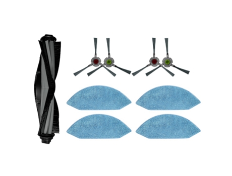 9 Uds cepillo lateral principal paño de mopa para Ecovacs U2 DGN22 Kit de accesorios de repuesto para aspiradora
