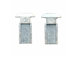 Cerradero con lengüeta EDM 6818-22 Zamak 30 x 20 mm (2 Unidades)