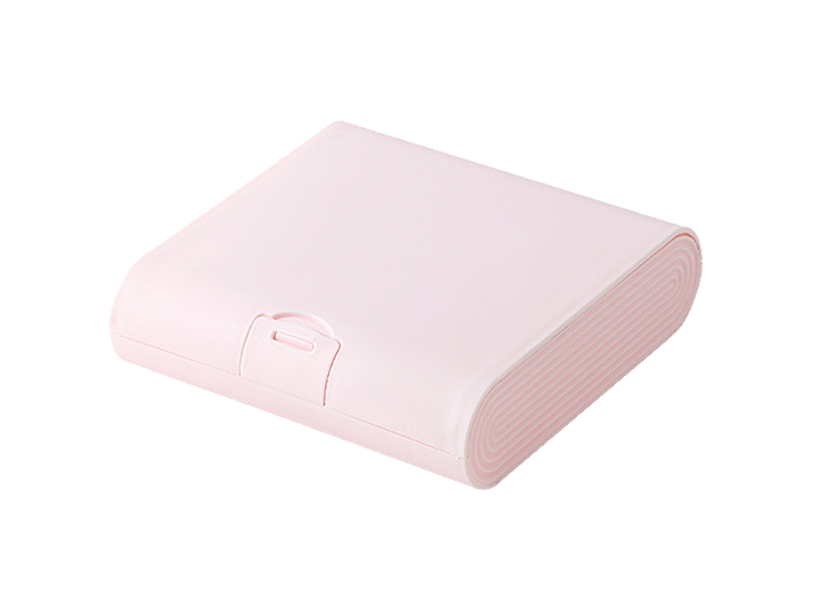 Caja de almacenamiento portátil para mascarillas desechables, resistente al agua y humedad Kofihety