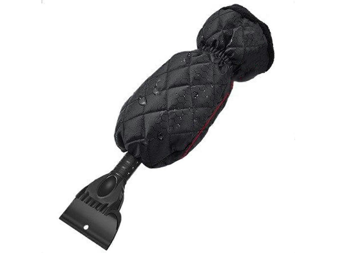 Omni-herramienta De Pala De Nieve Telescópica Multifuncional Con Guantes De Piel Suave Y Ajustable (negro)