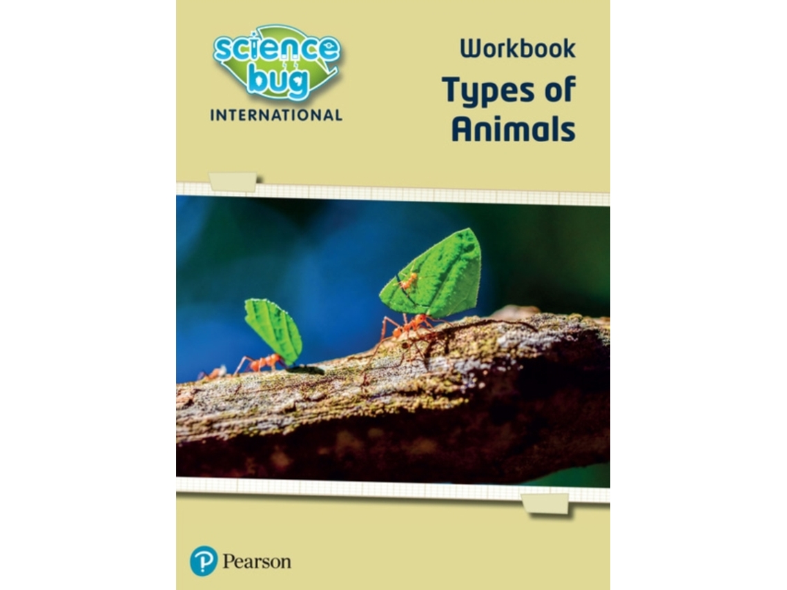 Libro Science Bug Types of animals Workbook de Deborah Herridge (Inglés)