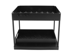 Organizador Bajo El Fregadero Con Cesta Deslizante, Gran Capacidad, Para Baño, Cocina, Armario, Oficina, Negro.