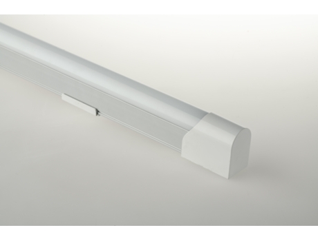 Barra LED T8 blanca en aluminio 24W 4000K (luz natural) de 150 cm
