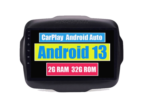 Autoradio Multimedia ROVERONE para Jeep Renegade 2014 - 2018 CarPlay Android Coche Radio Bluetooth Navegación