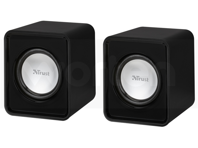 Altavoces 2.0 TRUST Leto (PC - 3 W - Control de volumen)