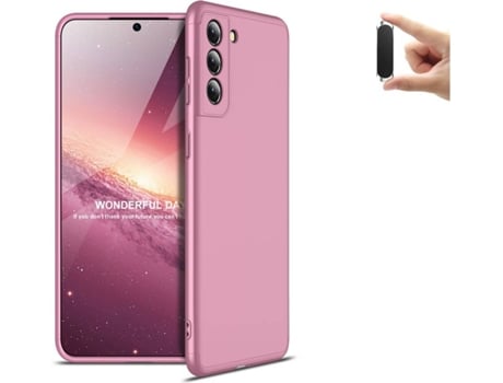 Funda para Samsung Galaxy S21 Plus PHONESHIELD Slim Armor 360º Rosa