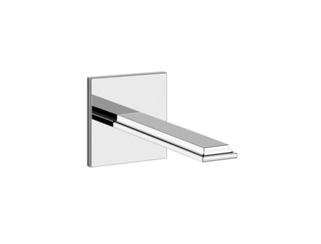 Caño de pared para lavabo GESSI Eleganza, pieza de conexión 1/2, proyección 211 mm, sin desag&uuml,e, 46100
