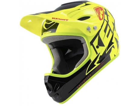 Casco de bicicleta de montaña KENNY Down Hill 2022 Graphic (Talla: M - Amarillo)