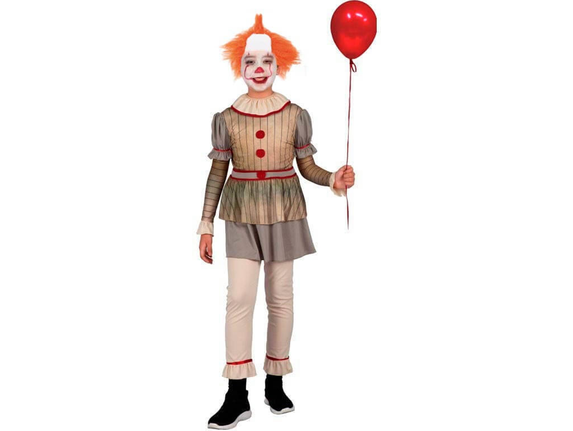 Disfraz de Niño DISFRAZZES Payaso Aterrador (Talla: 3 a 5 años)