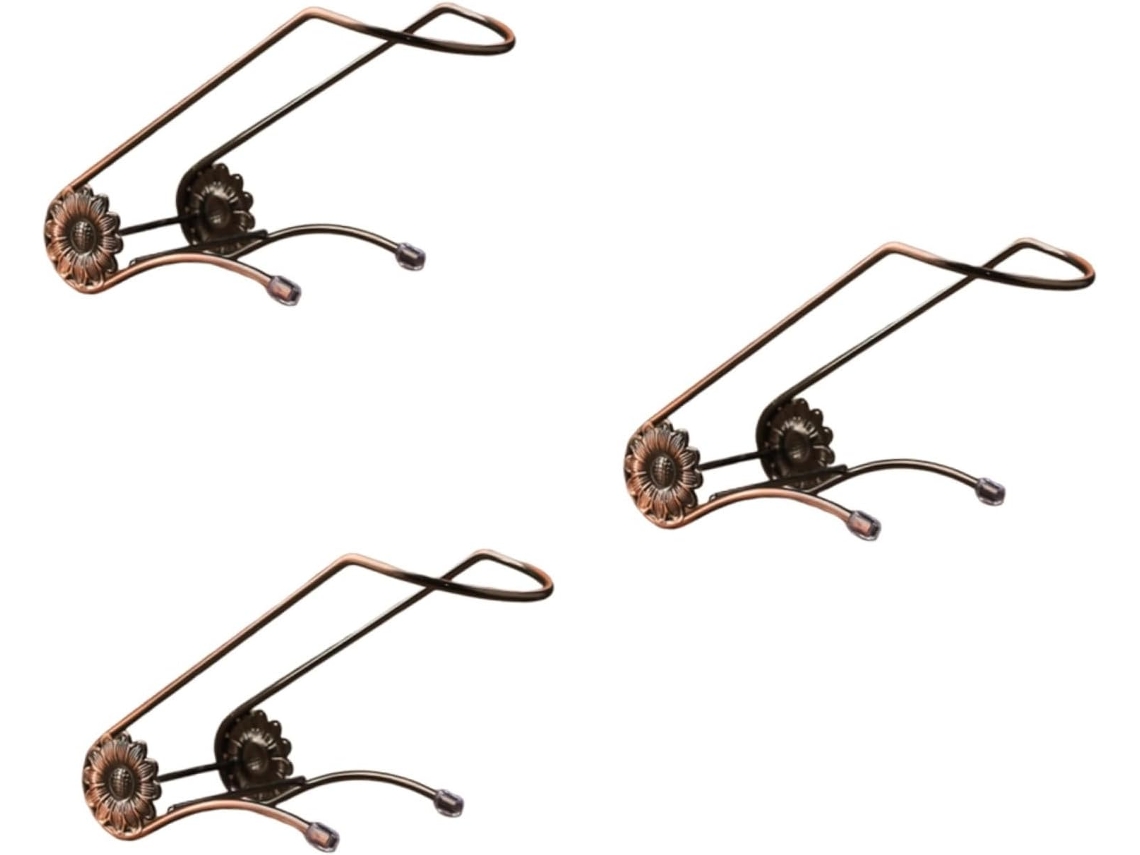 Soporte Para Botellas De Vino Hecho Material Duradero Adecuado Usar Como Botellero Hierro Decore Su Cocina