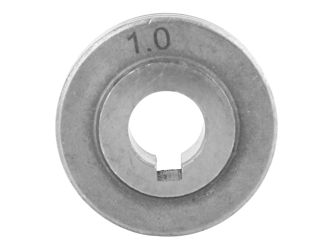 Rolo De Alimentação De Fio Inox 0.8/1.0/1.2/1.4/1.6 Roda Guia De Solda (1.0mm)