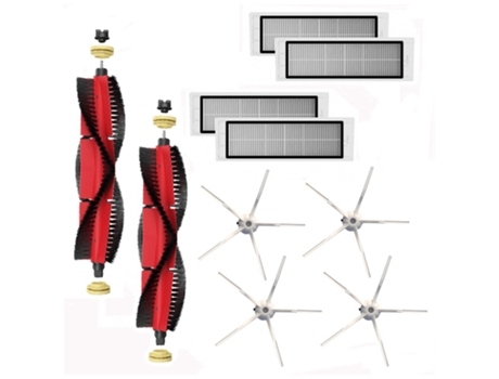10 piezas de recambio de aspiradora, filtros Hepa, accesorios de cepillo principal para Xiaomi Roborock S4 S5 Max S6, piezas de Robot