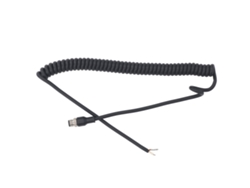 Cable de bobina de búsqueda para detector de metales Minelab, repuesto estable, fabricado en caucho y latón.