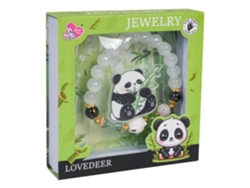 Conjunto de joyería de pulsera de panda blanco B.active