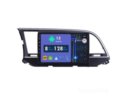 Coche Radio Android Auto Autoradio 8GB RAM 128G ROM CarPlay Navegación GPS Pantalla Táctil RoverOne para Hyundai Elantra 6 2016 - 2018 