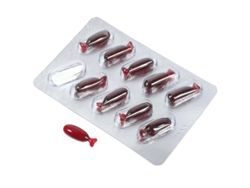Cápsulas De Sangre De Vampiro Falsas Para Bromas De Halloween, Accesorios Teatrales, 10x7x1cm, Rojo