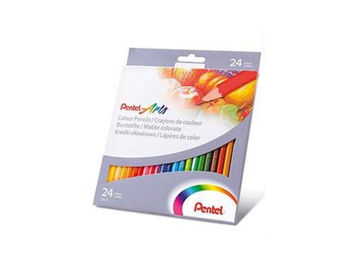 Lápis de Cores Pentel Caixa Com 24 Unidades