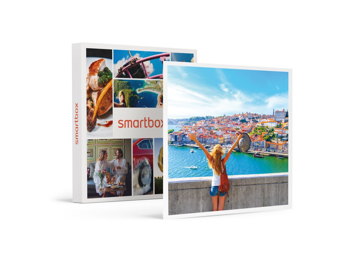 Caja Regalo Smartbox Explora los secretos de Oporto con 2 noches en hotel de 4 y una visita guiada