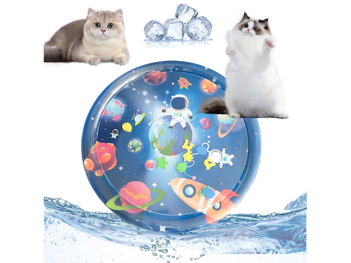 Colchoneta inflable para juegos acuáticos, colchoneta con sensor de agua de 100 cm, A Siurn