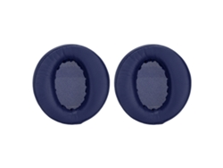 Almofadas De Orelha Reposição Para Fones Sony Mdr-xb950bt Couro Pu Azul Cushion Earpads