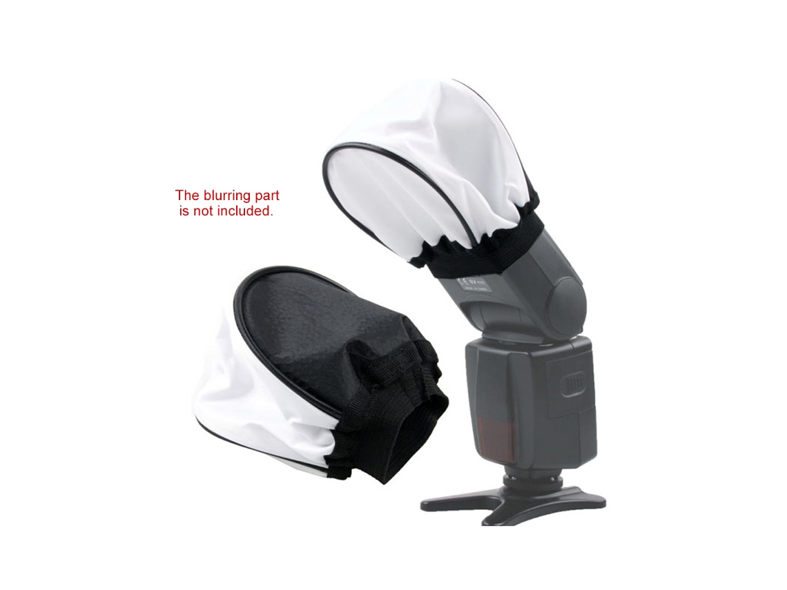 Mini Softbox Para Flash + Difusor De Rebote Universal Para Canon Nikon Sony Olympus Pentax Dslr Speedlite