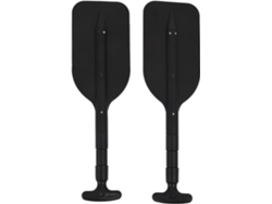 Remos Telescópicos Plegables De Plástico Para Kayak, Esquí Acuático Y Piragüismo.