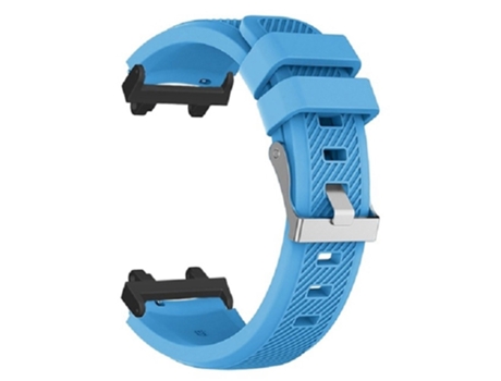 Correa de Silicona textura de sarga 22mm para Huami Amazfit T-Rex 2 - azul