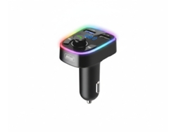 Transmissor Fm Bluetooth Mp3 Player 2 X Entrada Usb Pd18w 3.1a Andowl Q-c67 Preto