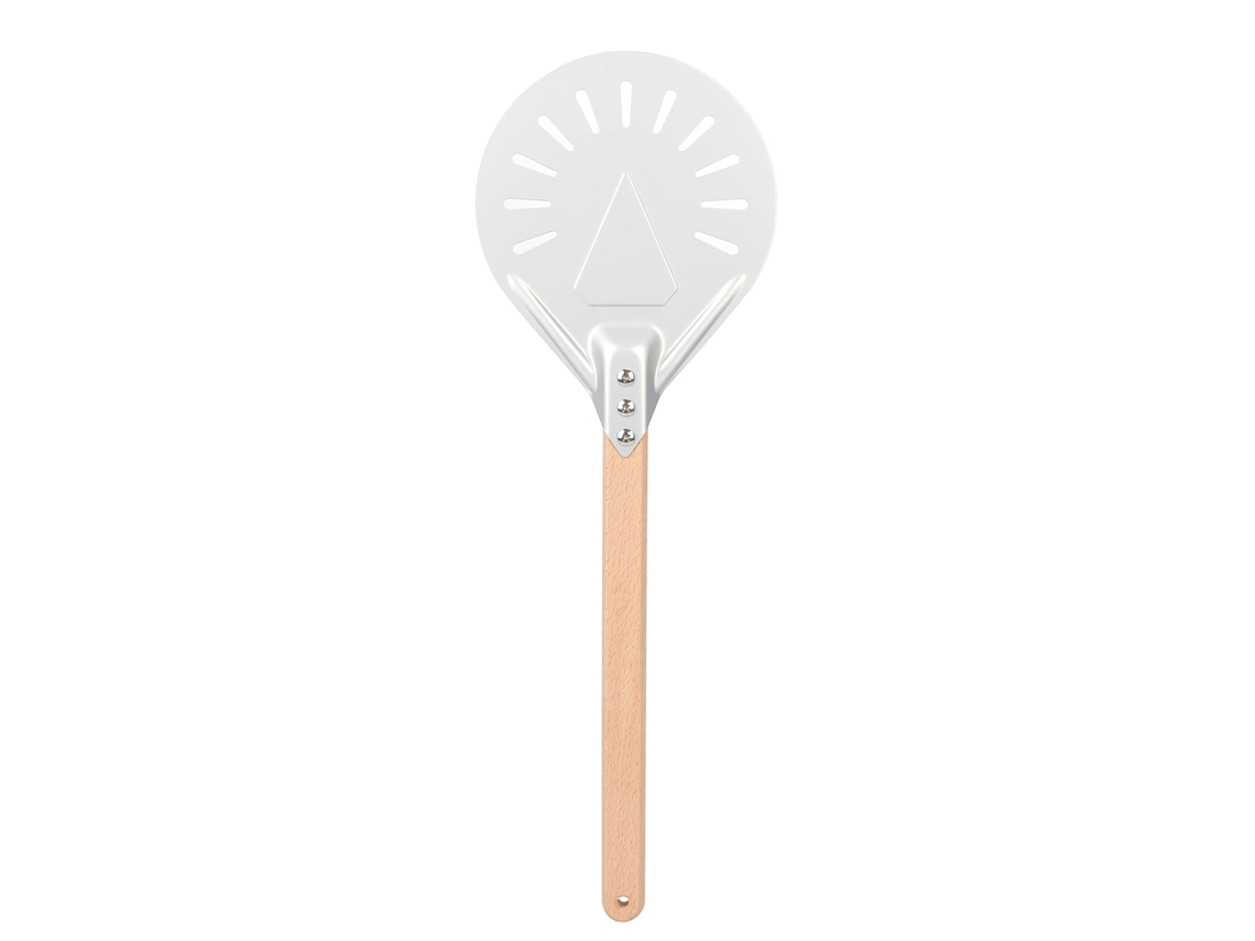 Pala Para Pizza De 8 Pulgadas Con Mango De Madera Desmontable, 41 Cm, Herramienta De Cocina Antigua.