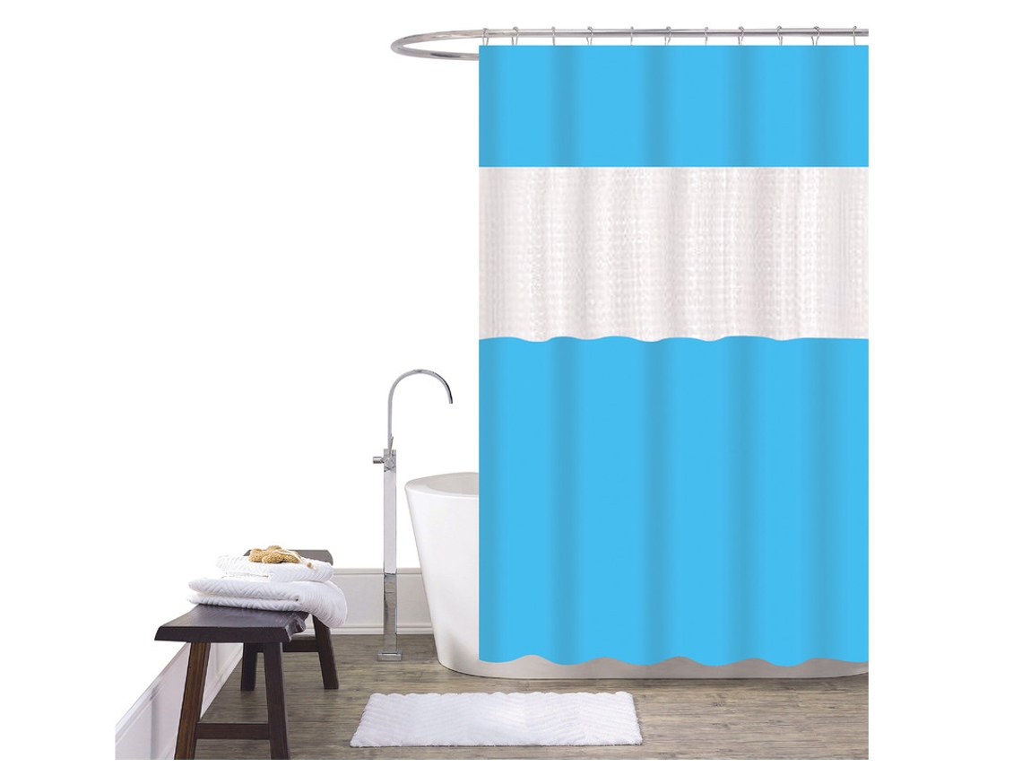 Cortina Bod Home Duche Patchwork Poliéster Multicolor (180x180cm)