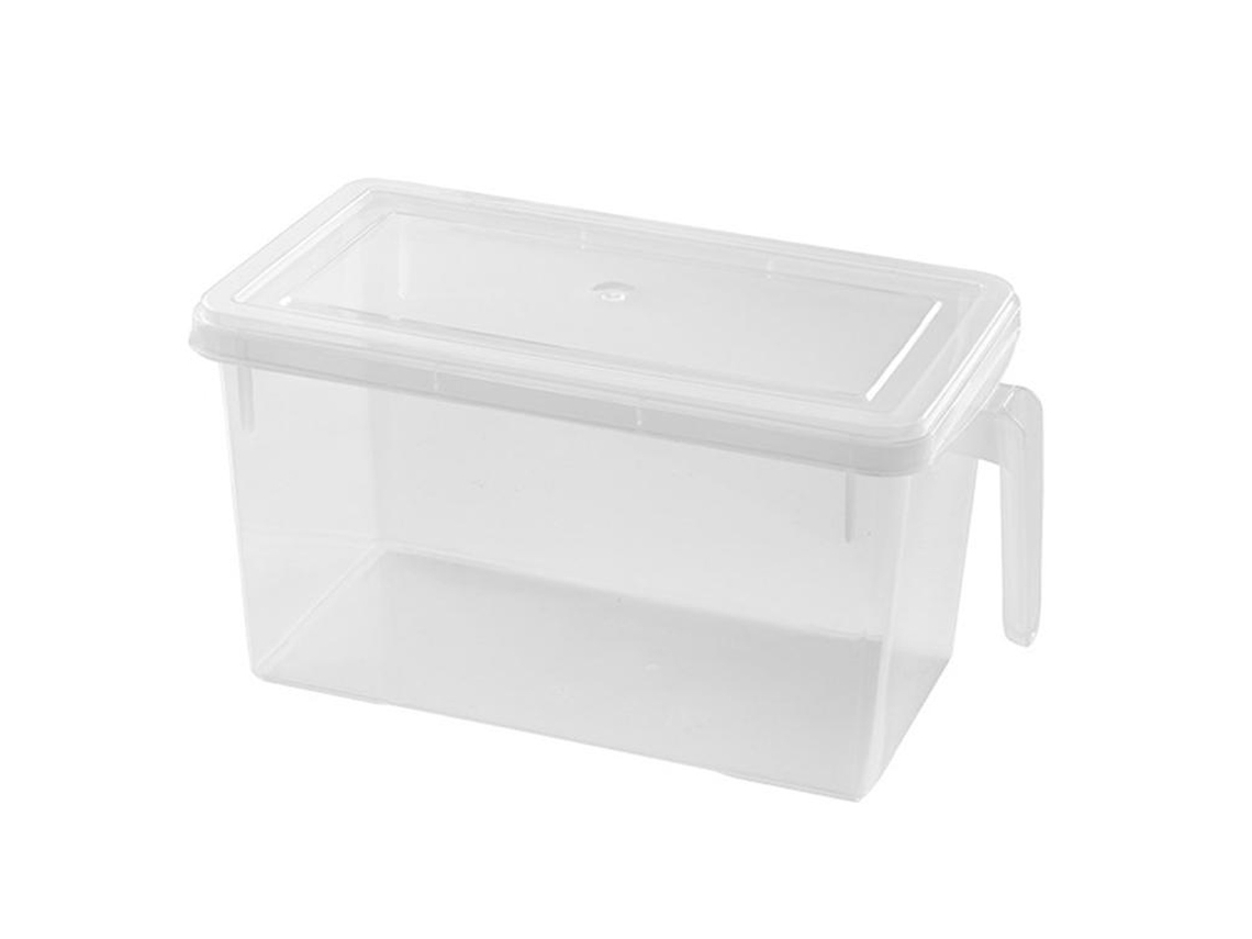 Contenedores de almacenamiento de plástico, organizador para refrigerador NEVEANCE