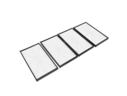 4 filtros lavables para el robot limpiafondos RCX70101