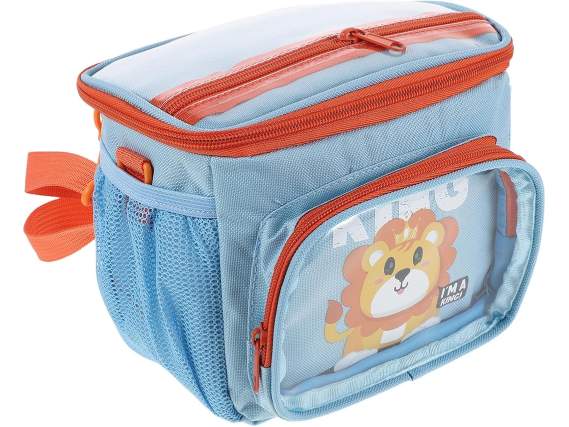 Bolsa para bicicleta infantil SFUSHOS, para manillar, uso exterior, azul
